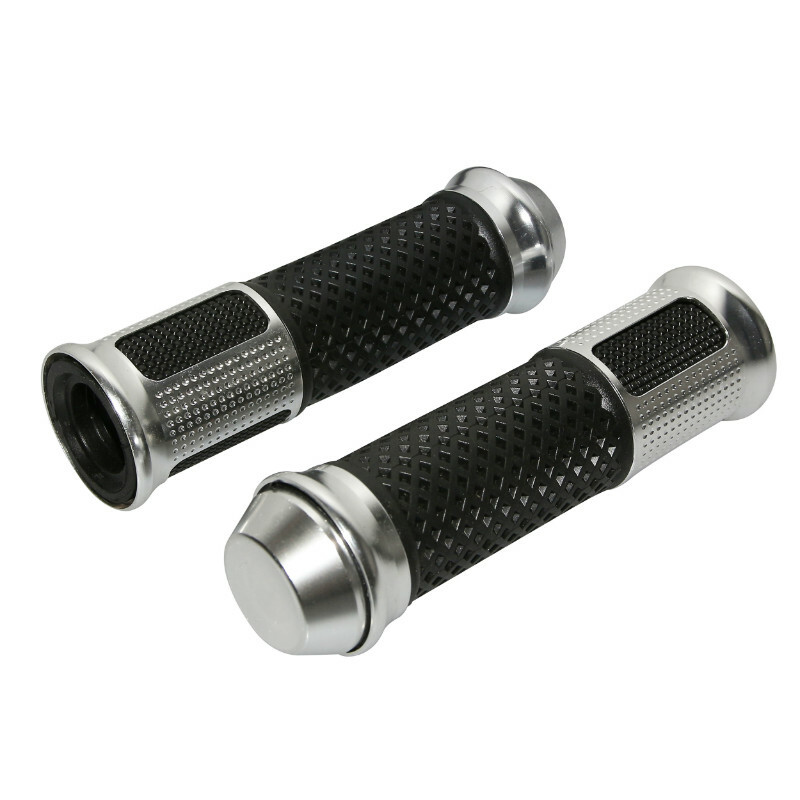 Poignées de guidon Replay SCOOT R285 LUX ARGENT CLOSED END 135mm PAIRE