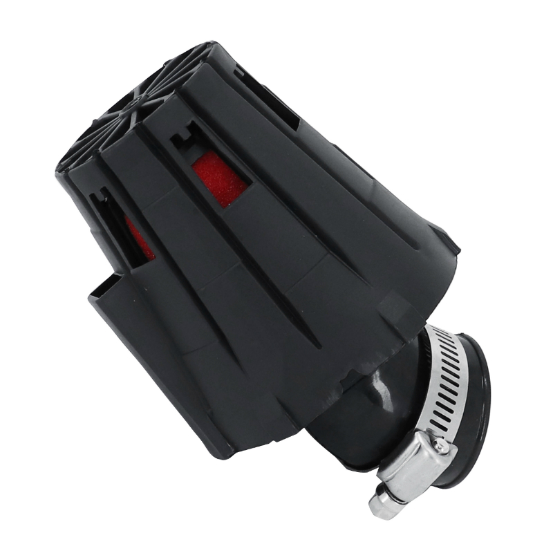 Filtre à air Replay E5 BOX MOUSSE ROUGE FIXATION COUDE 45 DIAM 35 - 28