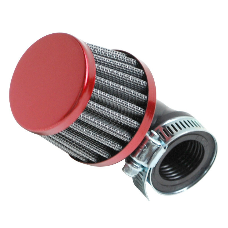 Filtre à air Replay KN SMALL FC ROUGE FIXATION COUDEE 90 DIAM 35 - 28
