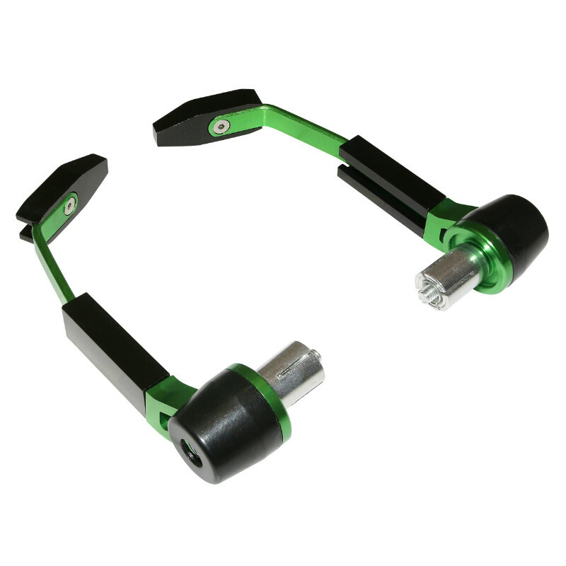 Protection levier Replay FREIN RR ALU EMBOUTS - VERT TOUS TYPES GUIDON 13 17 mm PAIRE