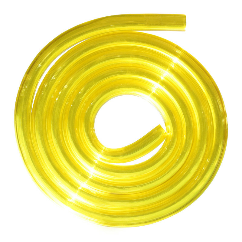 Durite d'essence Replay PU 5x9 TRANSPARENT JAUNE 1 M