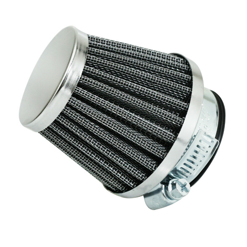 Filtre à air Replay KN GRILLE ACIER CHROME FIXATION DROITE DIAM 45 mm