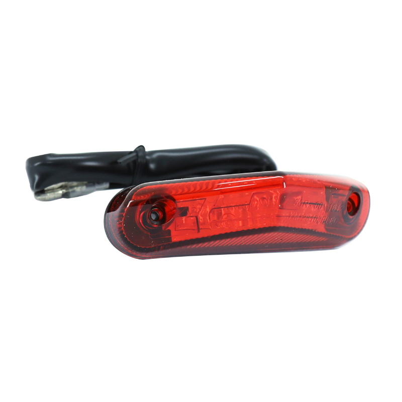 Feux arrière Replay FEU 50 A BOITE - MOTO TRIANGLE ROUGE LEDS 6 ROUGES HOMOLOGUE CE