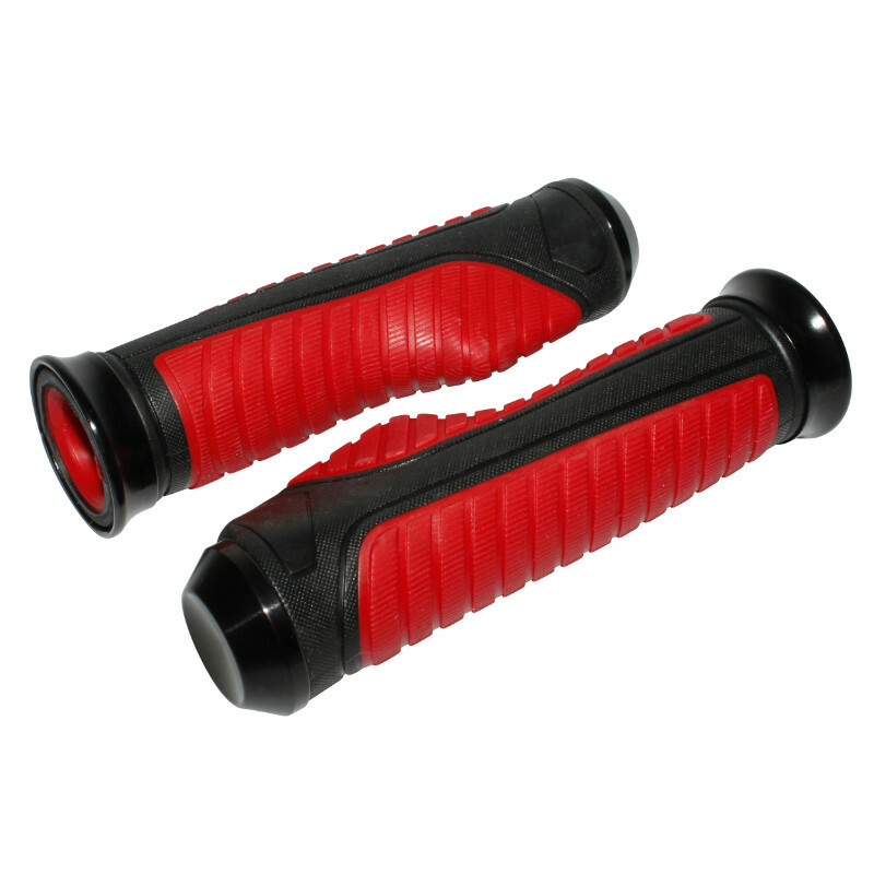 Poignées de guidon Replay SCOOT ANATOMIC ROUGE CLOSED END 127mm PAIRE
