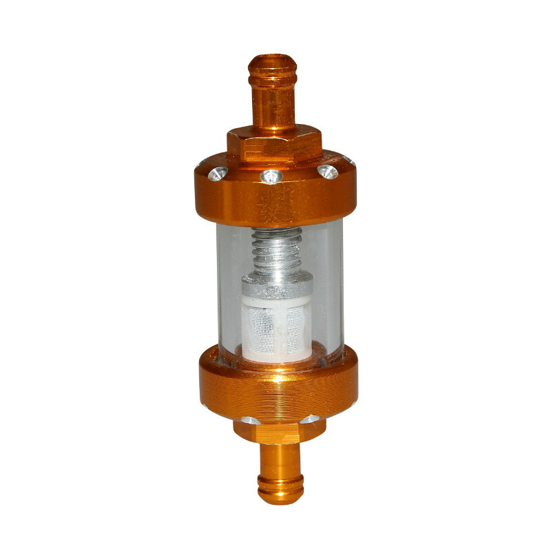 Filtre à essence Replay CYLINDRIQUE ALU DIAM 6mm TRANSPARENT - OR