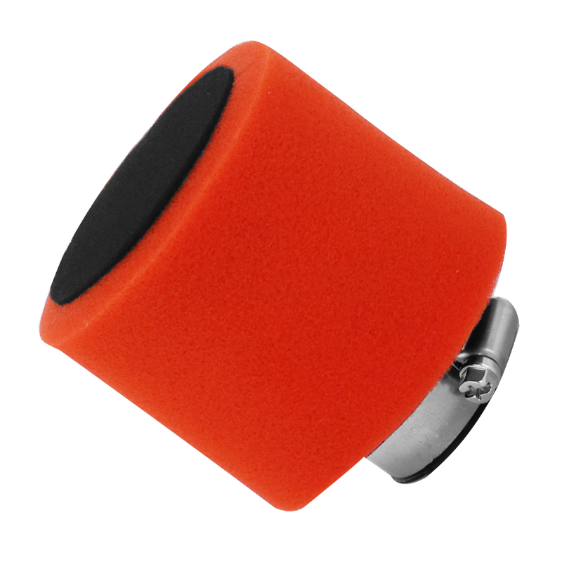 Filtre à air Replay DOUBLE MOUSSE SMALL ROUGE FIXATION DROITE DIAM 35 - 28
