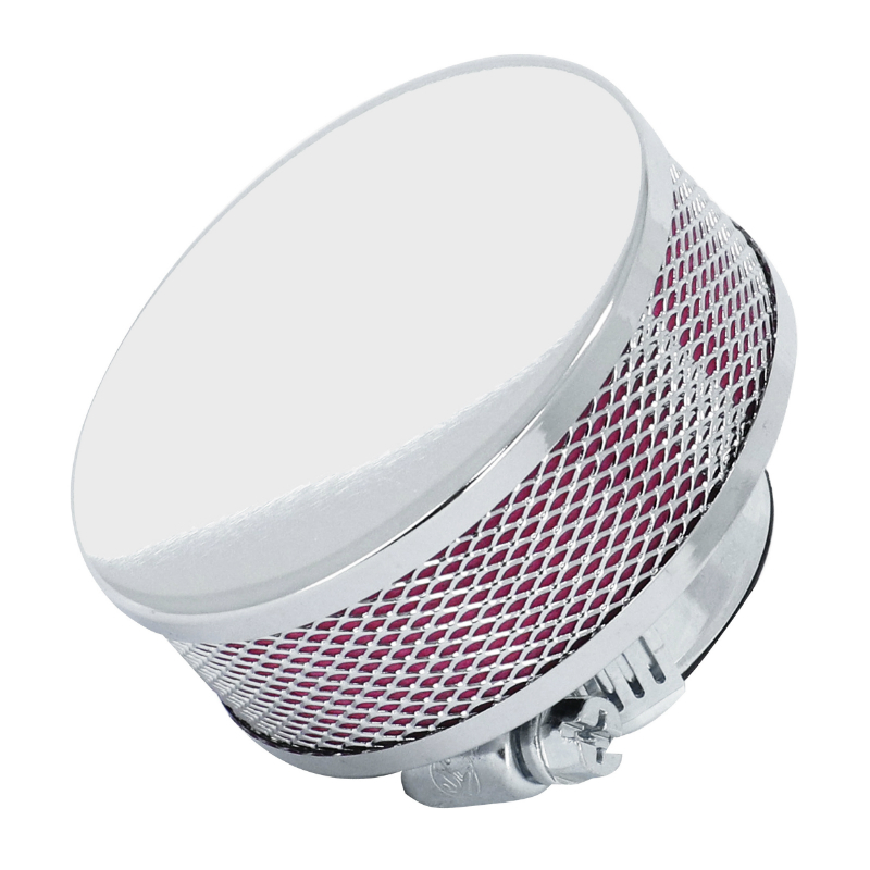 Filtre à air Replay CYLINDRIQUE GM CHROME FIXATION DROITE DIAM 35 - 28