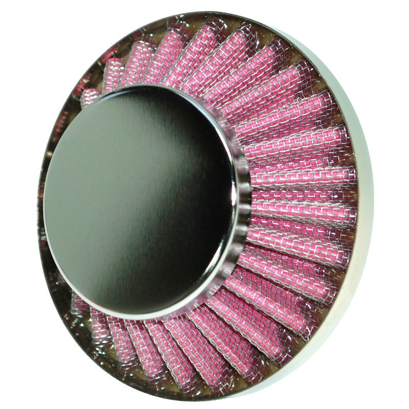 Filtre à air Replay SOUCOUPE KN CHROME FIXATION DROITE DIAM 35 - 28