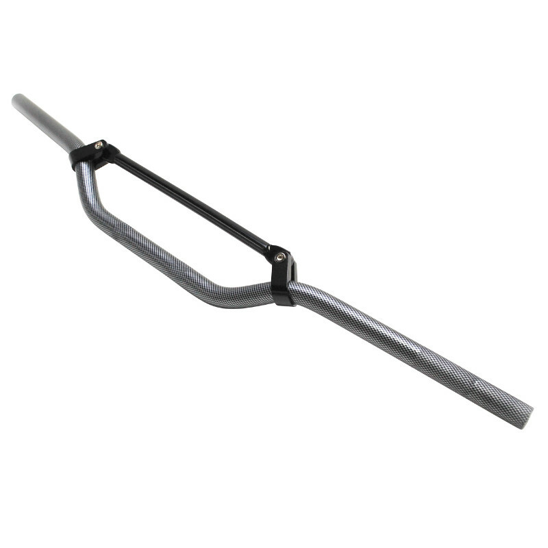 Guidon Replay 50 A BOITE CROSS ALU DIAM 22,2mm L810mm H105mm BARRE RENFORT CARBONE