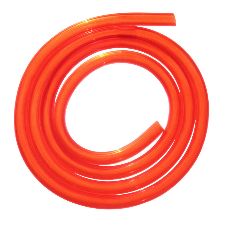 Durite d'essence Replay PU 5x9 TRANSPARENT ROUGE 1 M