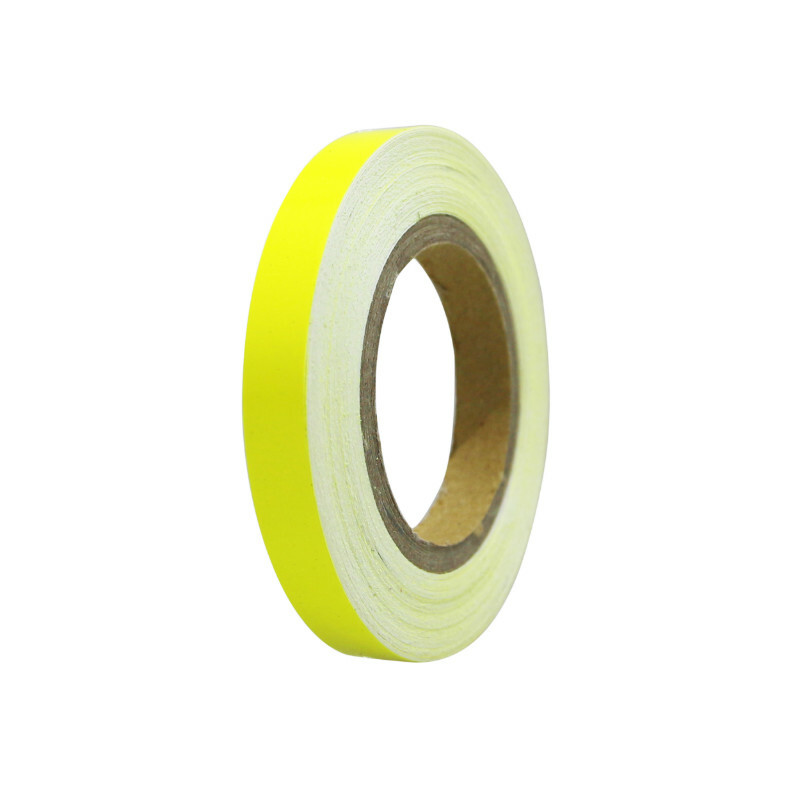 Filet de jantes Replay AUTOCOLLANT STICKER JAUNE FLUO 7mm 6M APPLICATEUR