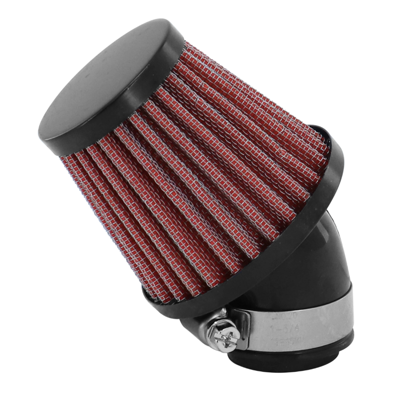Filtre à air Replay KN XL - ROUGE FIXATION COUDEE 45 DIAM 35 - 28