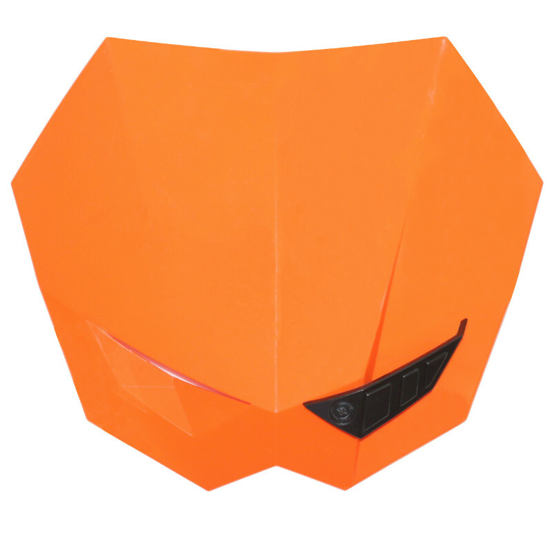 Plaque avant Replay NUMERO - TETE FOURCHE 50 A BOITE UNIVERSEL RIVALE ORANGE