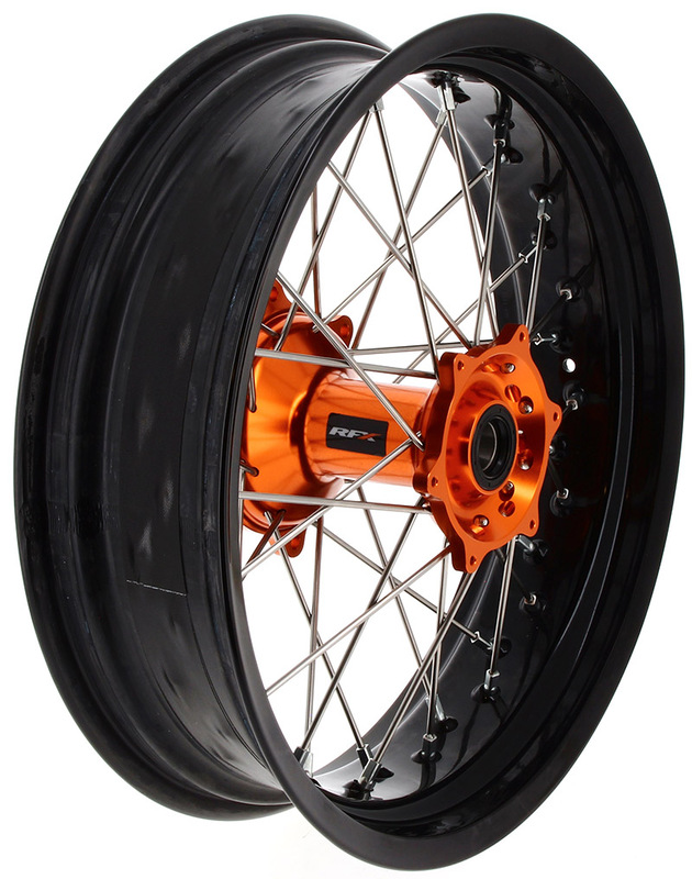 RFX Roue RFX arrière complète Race SM 17x4,50 — noir