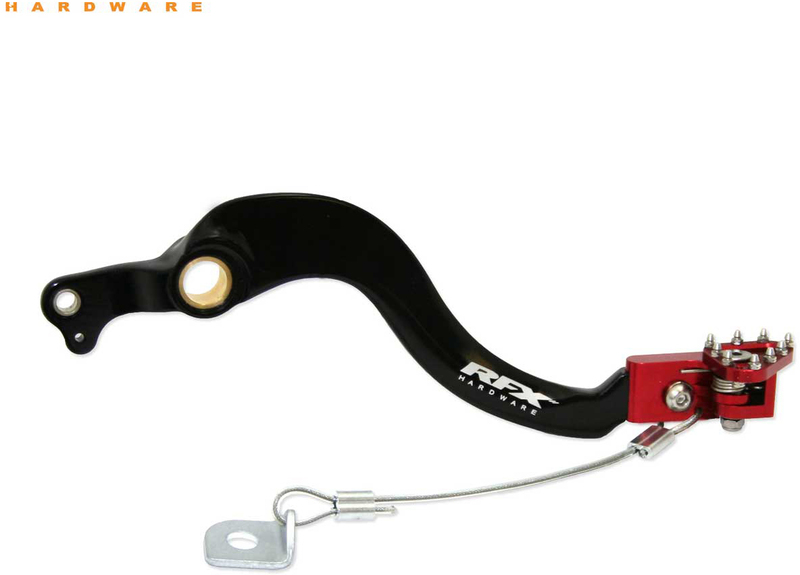 Pédale de frein RFX Pro FT - noir/rouge