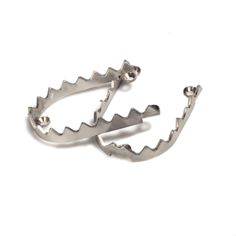 Repose-pieds RFX Dents de requin de rechange en acier inoxydable pour Pro(2pcs)