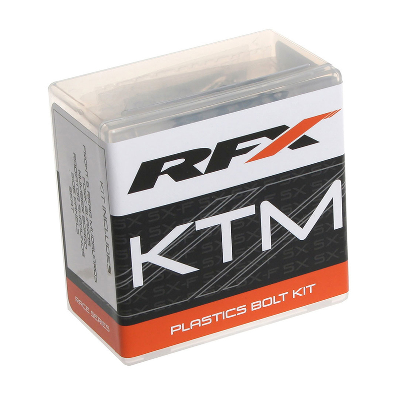 RFX Kit Visserie pour Plastiques RFX Race Series — blanc