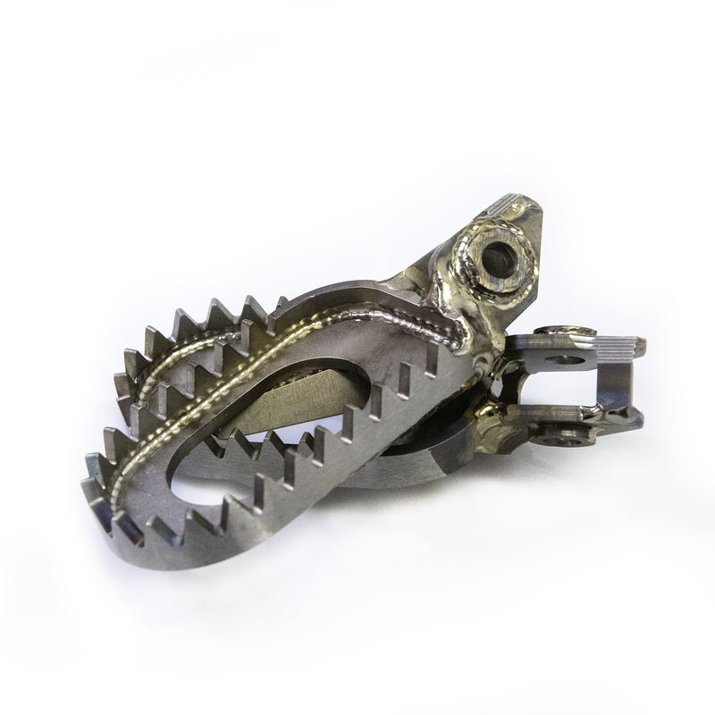 Repose-pieds RFX titane Factory