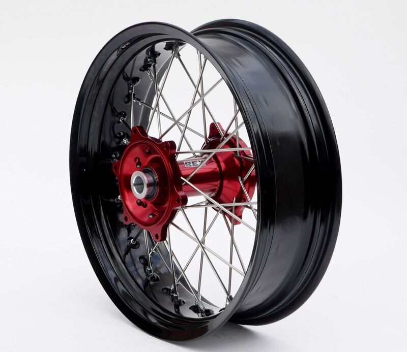 RFX Roue RFX arrière complète Race MX 18x2,15 — noir