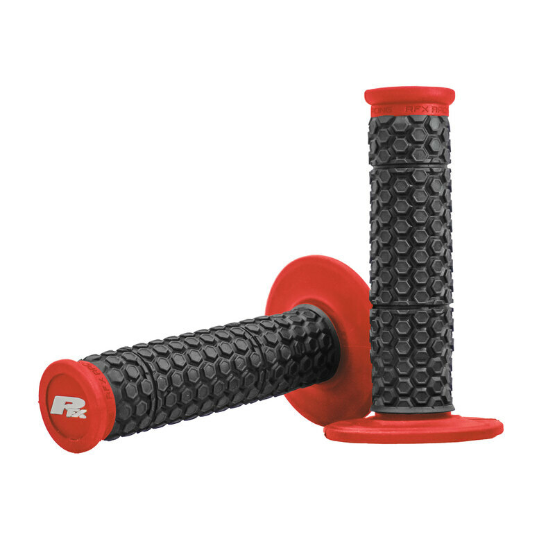Poignées de guidon RFX Pro Series Nanotube - rouge
