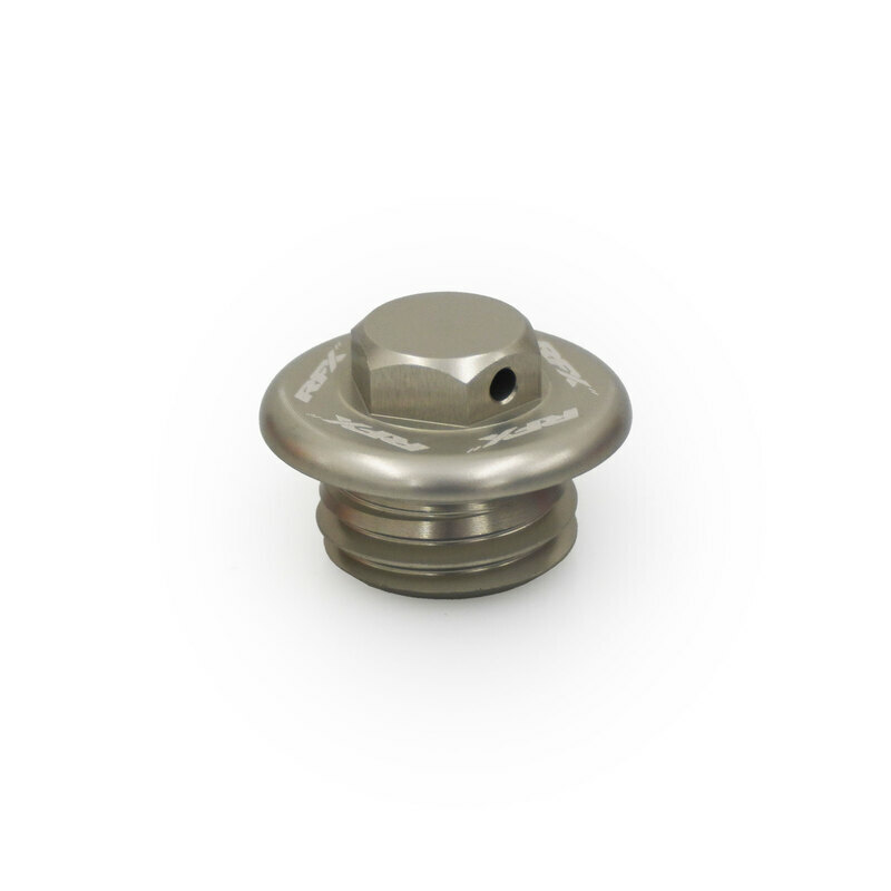 Bouchon de carter d'huile RFX remplissage Pro Series - argent