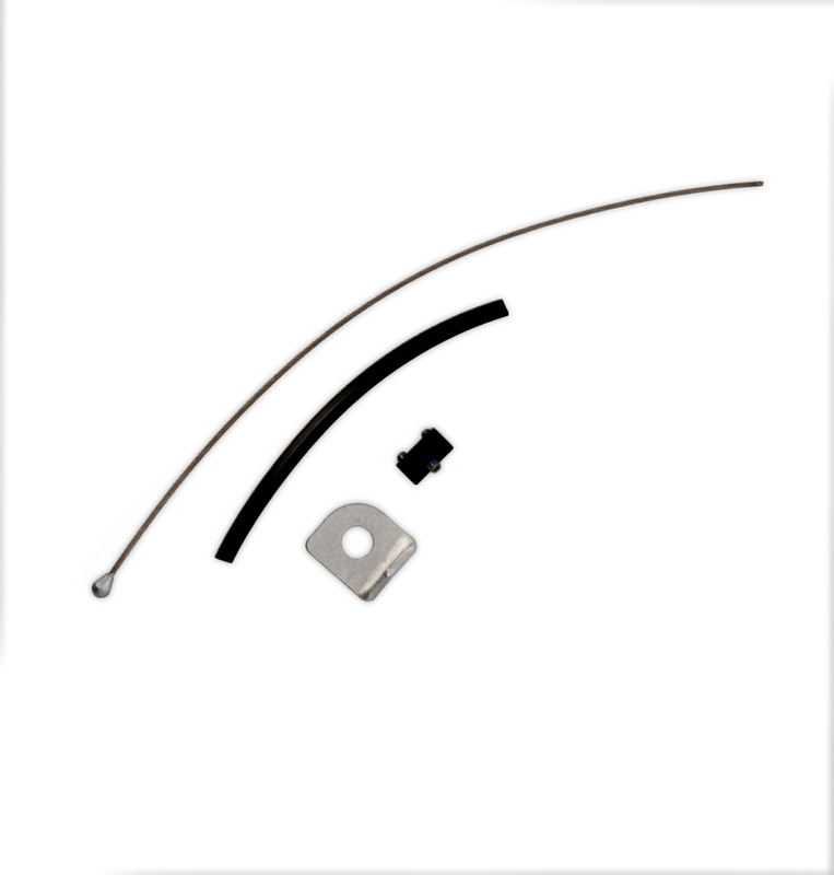 Pédale de frein RFX Pro Series - embout repliable - rouge