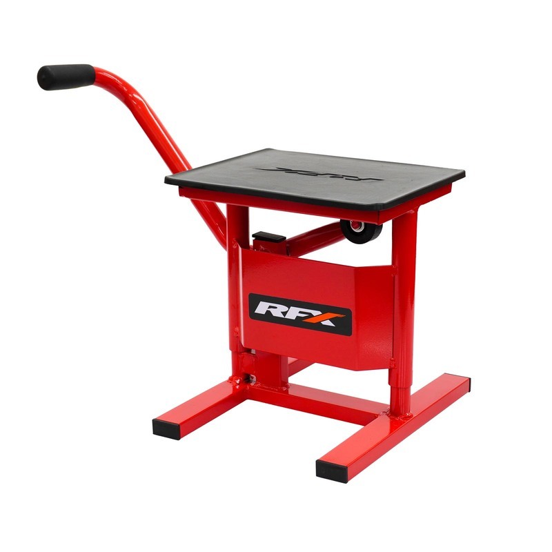 Lève moto RFX Lève - moto Pro Series mono - pilier en H - rouge