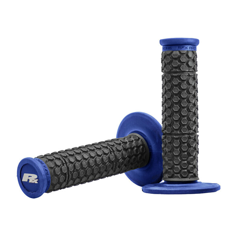 Poignées de guidon RFX Pro Series Nanotube - bleu