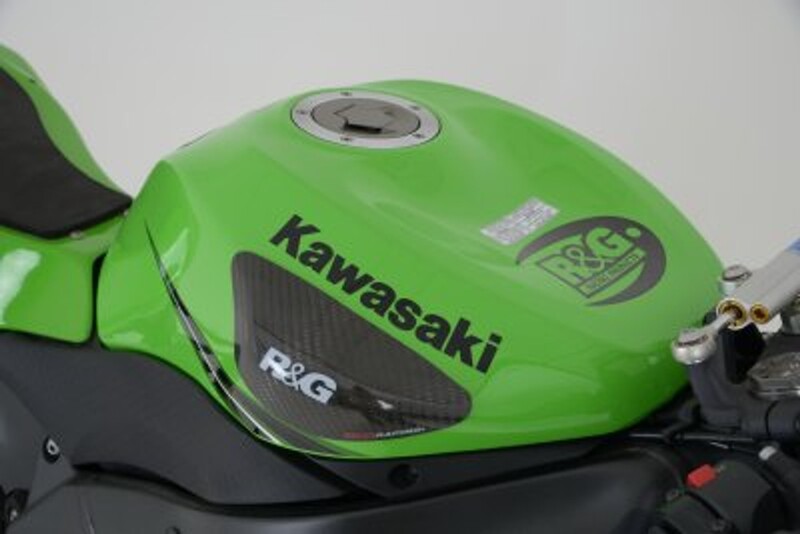 Protège réservoir R&G Racing Sliders de réservoir - carbone Kawsaki ZX6-R