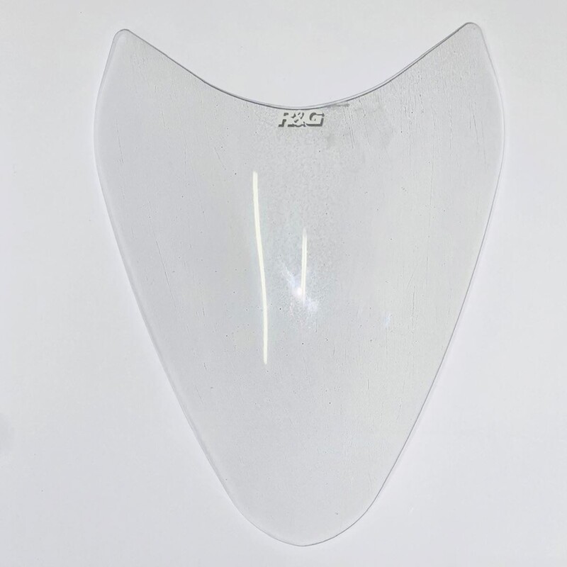 RGRACING Protection Phare R&G Racing Ecran de protection feu avant translucide — blanc