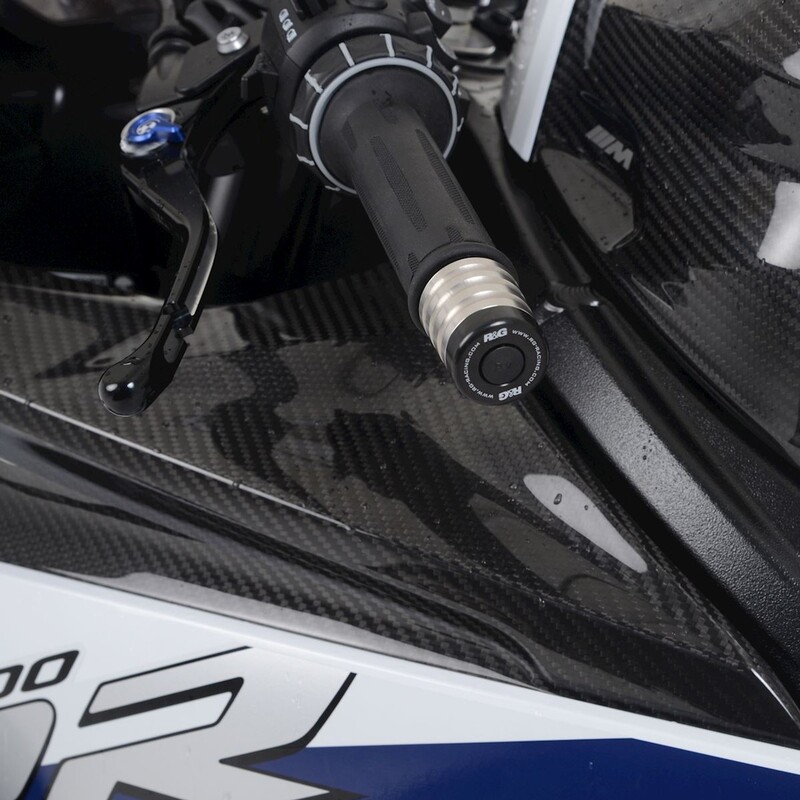 RGRACING Embouts de guidon R&G Racing Noir — noir