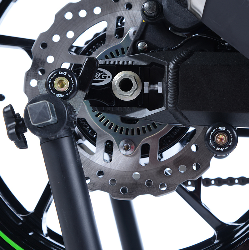Protection Bras Oscillant R&G Racing Pions de bras oscillant avec platine noir