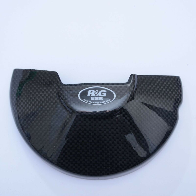 Protection Moteur R&G Racing gauche - carbone