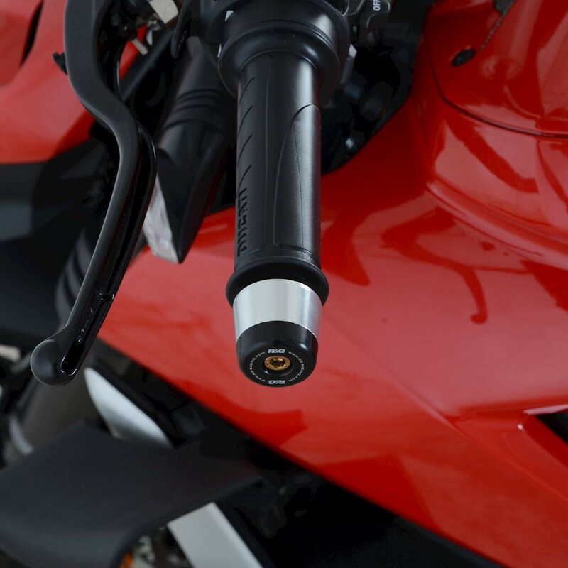 RGRACING Embouts de guidon R&G Racing noir — noir
