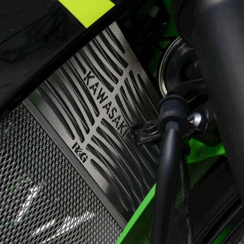 Protection de radiateur R&G Racing gravée inox
