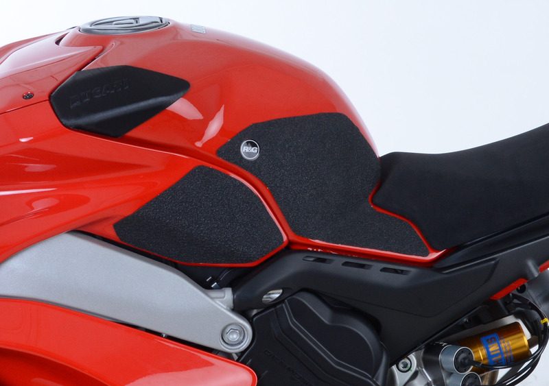 Grip de réservoir R&G Racing Kit 4 pièces translucide