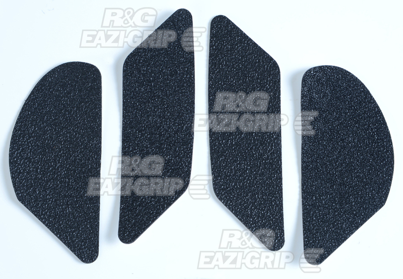 Grip de réservoir R&G Racing Kit 6 pièces noir