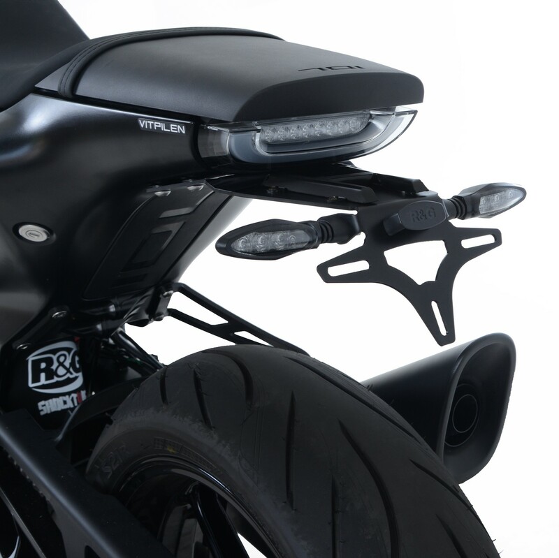 Support de plaque R&G Racing noir
