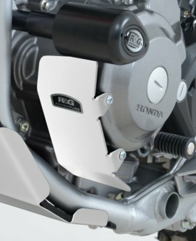 Pare-carter R&G Racing moteur gauche alu argent