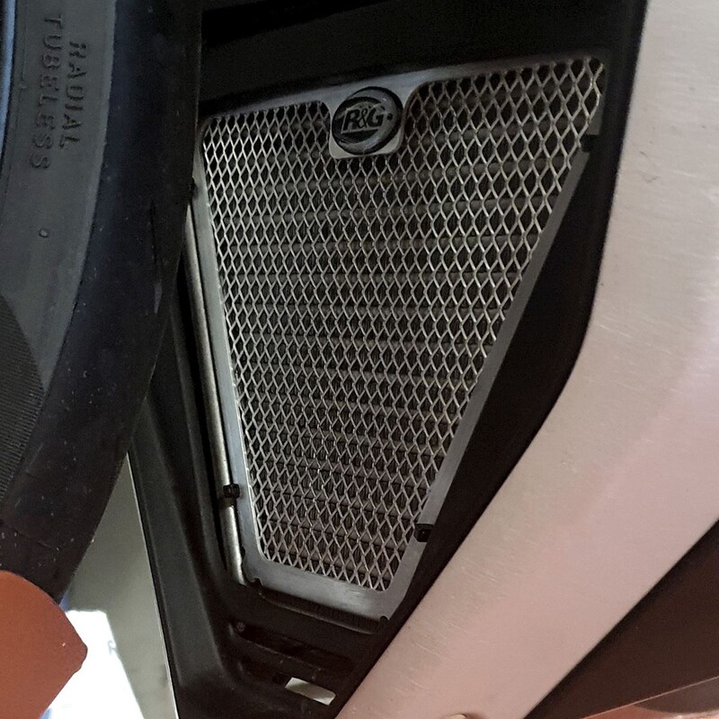 Protection de radiateur R&G Racing d'huile noir