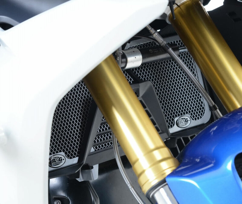 Protection de radiateur R&G Racing bleu