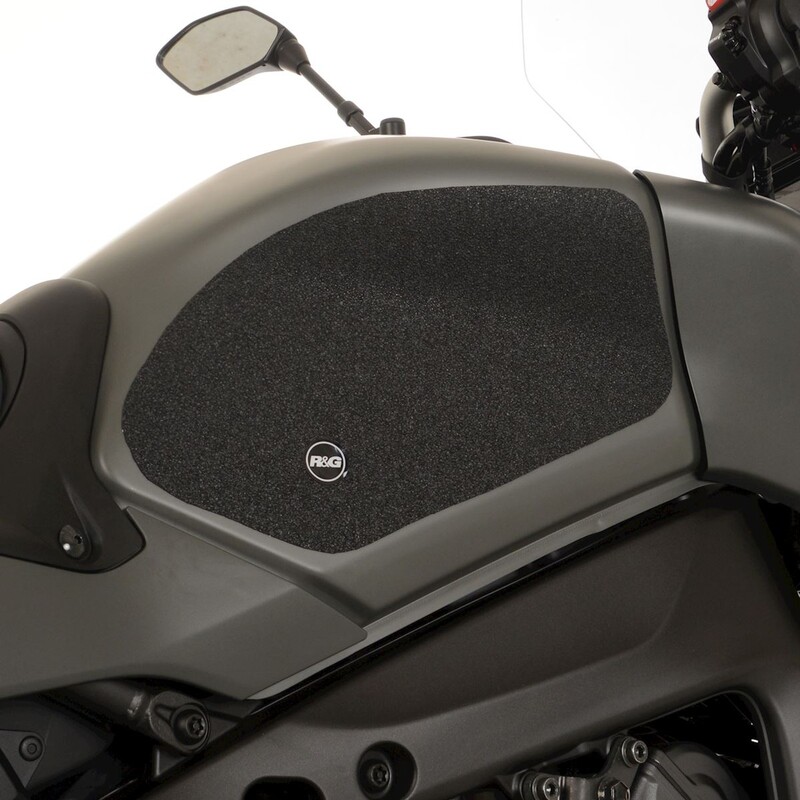 Grip de réservoir R&G Racing Kit noir (2 pièces)