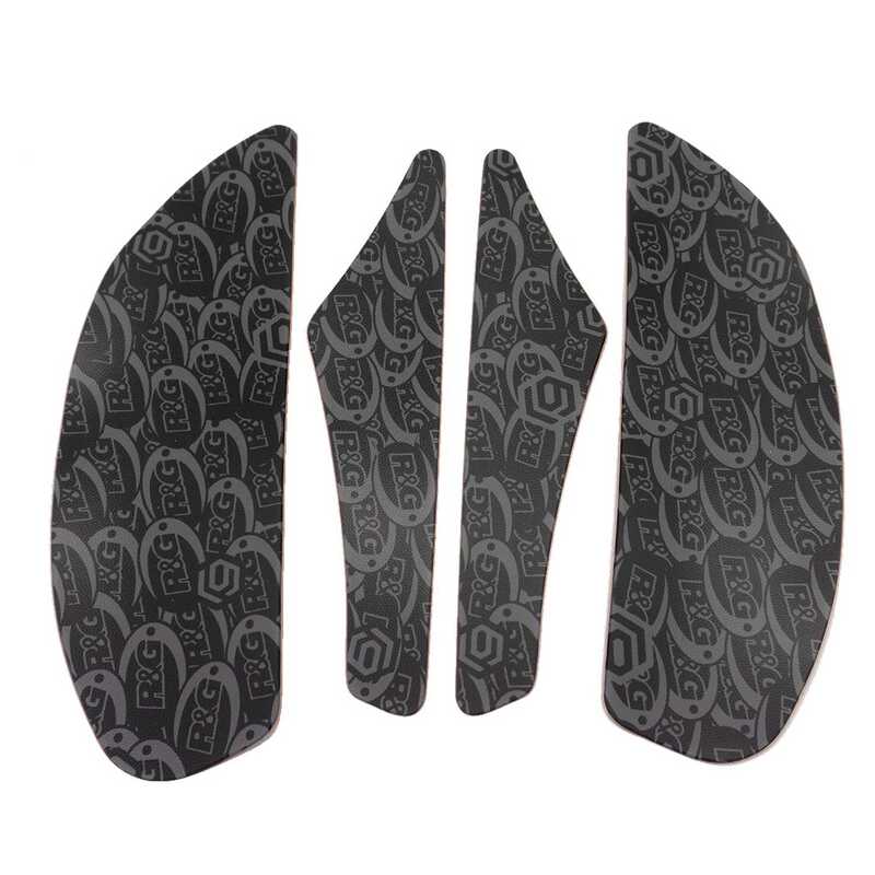Grip de réservoir R&G Racing Kit 4 pièces Race - noir