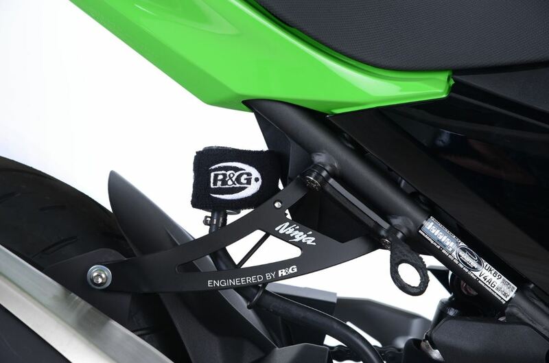 Kit suppression repose pieds R&G Racing Caches orifices arrière noir