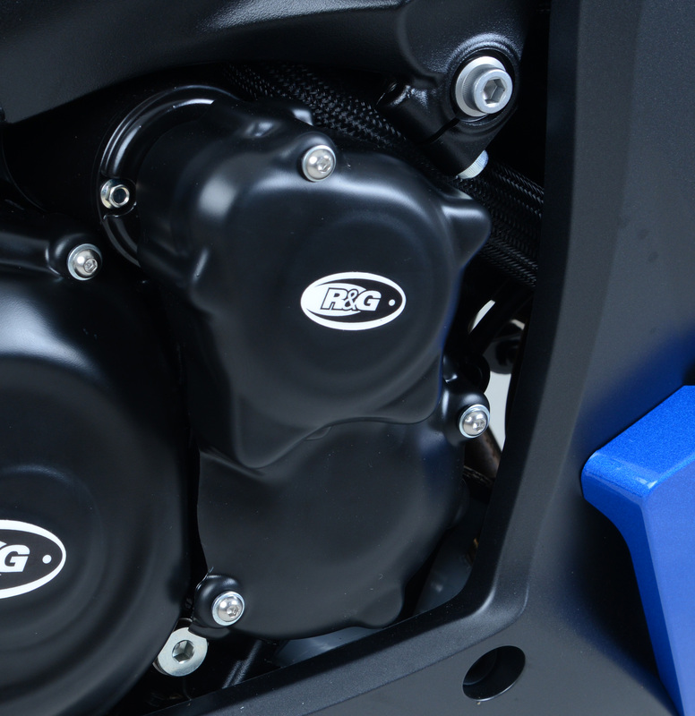 Protection Moteur R&G Racing Couvres-carter droit (démareur & pompe à eau) noir