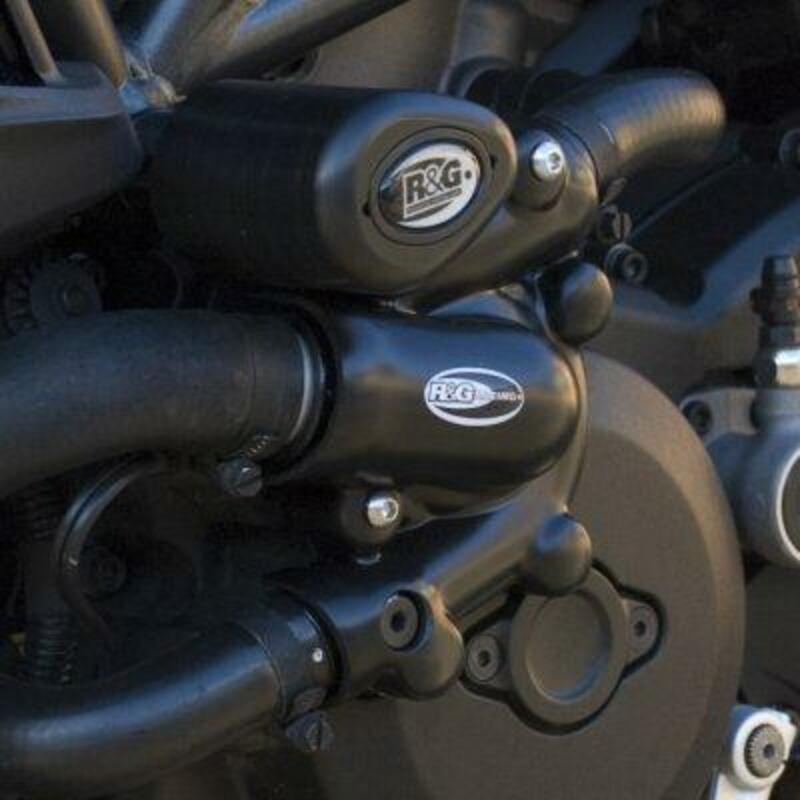 Protection Moteur R&G Racing Couvre-carter gauche (pompe à eau) noir