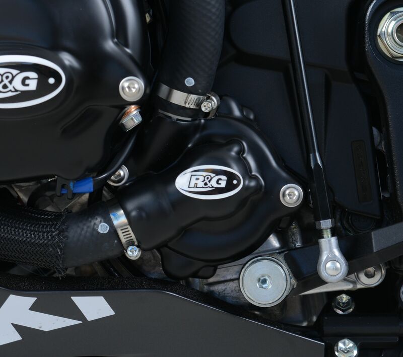 Protection Moteur R&G Racing Couvre-carter gauche (pompe à eau) noir