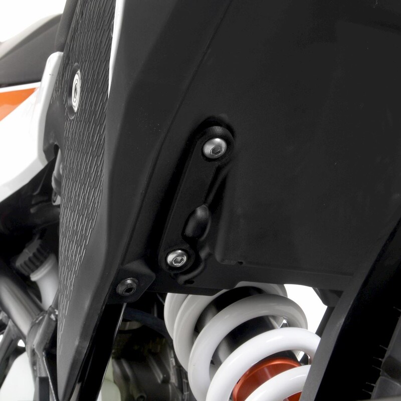 RGRACING Kit suppression repose pieds R&G Racing Cache orifice arrière noir — noir