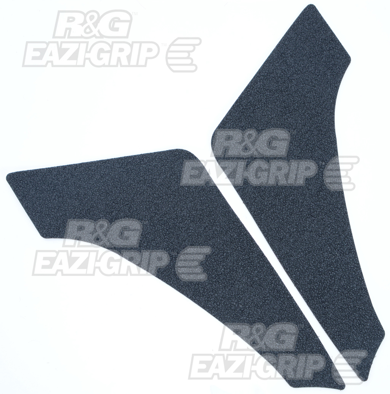 Grip de réservoir R&G Racing Kit 2 pièces noir