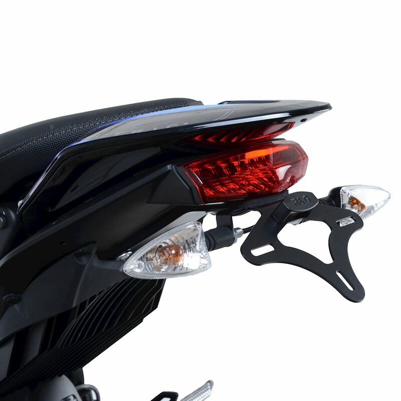 Support de plaque R&G Racing noir Zero